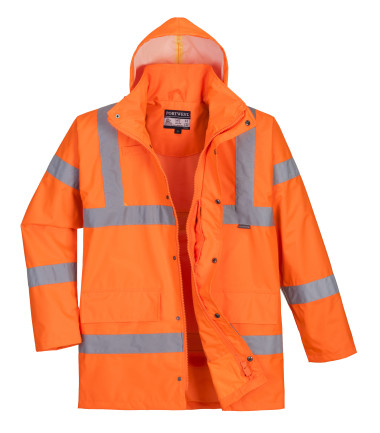 Parka respirante hi-vis de travail Orange Portwest