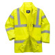Parka respirante hi-vis de travail Jaune Portwest