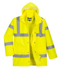 Parka respirante hi-vis de travail Jaune Portwest
