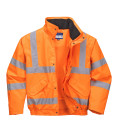 Blouson respirant hi-vis doublure mesh de travail Orange Portwest