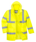 Veste de pluie lite traffic de travail Jaune Portwest