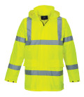 Veste de pluie lite traffic de travail Jaune Portwest