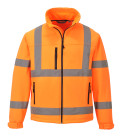 Veste softshell classic hi-vis (3 couches) de travail Orange Portwest