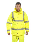 Parka hi-vis traffic de travail Jaune Portwest