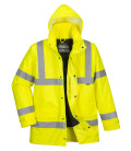 Parka hi-vis traffic de travail Jaune Portwest