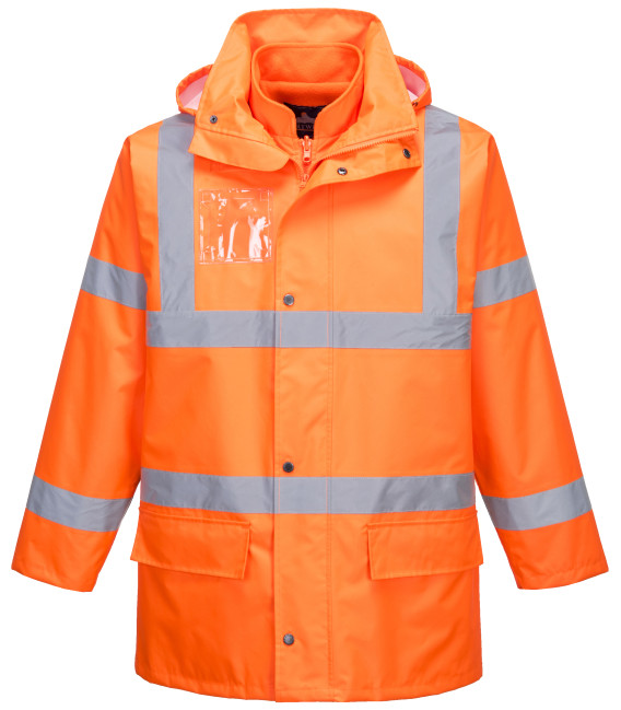 Parka hi-vis essential 5 en 1 de travail Orange Portwest