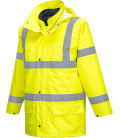 Parka hi-vis essential 5 en 1 de travail Jaune Portwest