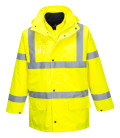 Parka hi-vis essential 5 en 1 de travail Jaune Portwest