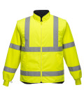 Parka bicolore executive 5-en-1 de travail Jaune/Bleu Portwest
