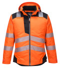 Parka hv pw3 de travail Orange/Noir Portwest
