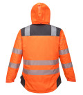 Parka hv pw3 de travail Orange/Gris Portwest