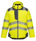 Parka hv pw3 de travail Jaune/Gris Portwest