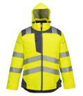Parka hv pw3 de travail Jaune/Gris Portwest