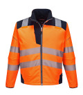 Softshell haute-visibilité pw3 de travail Orange/Bleu Portwest