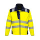 Softshell haute-visibilité pw3 de travail Jaune/Bleu Portwest