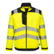 Veste hv pw3 de travail Jaune/Noir Portwest