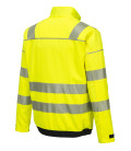 Veste hv pw3 de travail Jaune/Noir Portwest