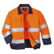 Veste hi-vis madrid de travail Orange/Bleu Portwest