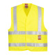 Gilet hv résistant à la flamme de travail Jaune Portwest