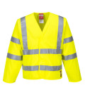 Gilet hv ml antistatique - résistante à la flamme de travail Jaune Portwest