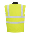 Gilet hv réversible de travail Jaune Portwest