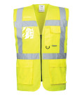 Gilet hi-vis executive - berlin de travail Jaune Portwest