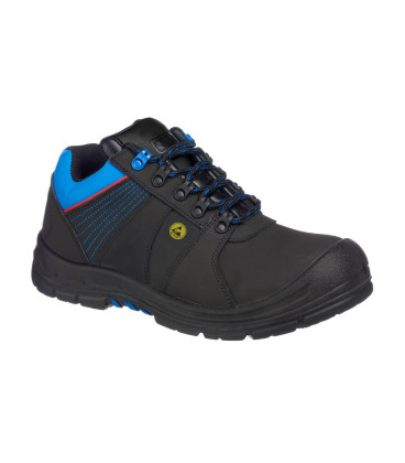 Chaussure de sécurité portwest compositelite protector s3 esd hro de travail Noir/Bleu Portwest