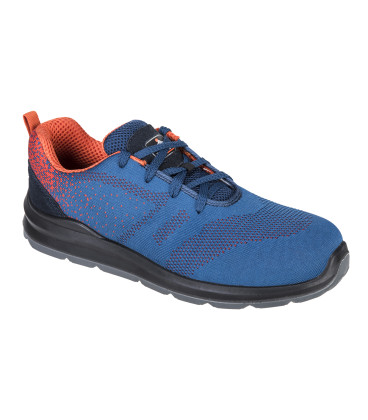 Chaussure steelite aire s1p de travail Bleu/orange Portwest