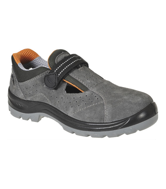 Sandale obra steelite s1 de travail Gris Portwest
