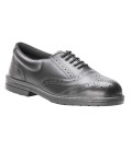 Chaussure ville brogue steelite s1p de travail Noir Portwest