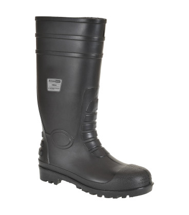 Botte de sécurité wellington s4 de travail Noir Portwest