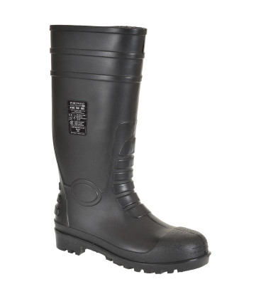Bottes de sécurité wellington s5 de travail Noir Portwest