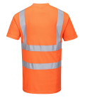 T-shirt hi-vis ris de travail Orange Portwest