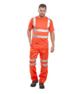 T-shirt hi-vis ris de travail Orange Portwest