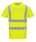T-shirt hi-vis mc coton comfort de travail Jaune Portwest