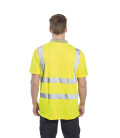 Polo hi-vis manches courtes de travail Jaune Portwest