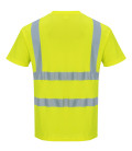 T-shirt hi-vis de travail Jaune Portwest
