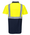Polo bicolore de travail Jaune/Bleu Portwest