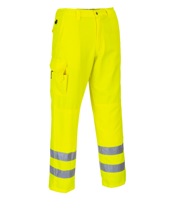 Pantalon combat hv de travail Jaune Portwest