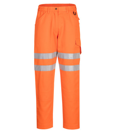 Pantalon éco haute visibilité de travail Orange Portwest