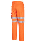 Pantalon éco haute visibilité de travail Orange Portwest