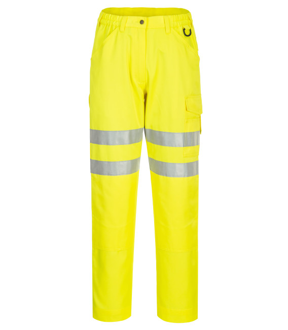 Pantalon éco haute visibilité de travail Jaune Portwest
