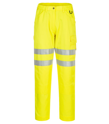 Pantalon éco haute visibilité de travail Jaune Portwest
