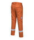 Pantalon ultra bizflame de travail Orange Portwest