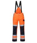 Pantalon de pluie multi normes arc électrique de travail Orange/Bleu Portwest