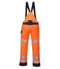 Pantalon de pluie multi normes arc électrique de travail Orange/Bleu Portwest