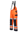 Pantalon de pluie multi normes arc électrique de travail Orange/Bleu Portwest