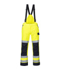 Pantalon de pluie multi normes arc électrique de travail Jaune/Bleu Portwest