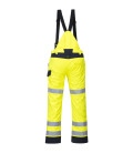 Pantalon de pluie multi normes arc électrique de travail Jaune/Bleu Portwest