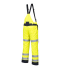 Pantalon de pluie multi normes arc électrique de travail Jaune/Bleu Portwest